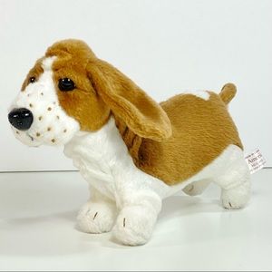 American Girl Kit's Pet Basset Hound Grace Plush